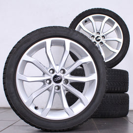 18 Zoll original Audi A4 S4 8W 8W0601025ED Alufelgen Winterreifen (683c3)