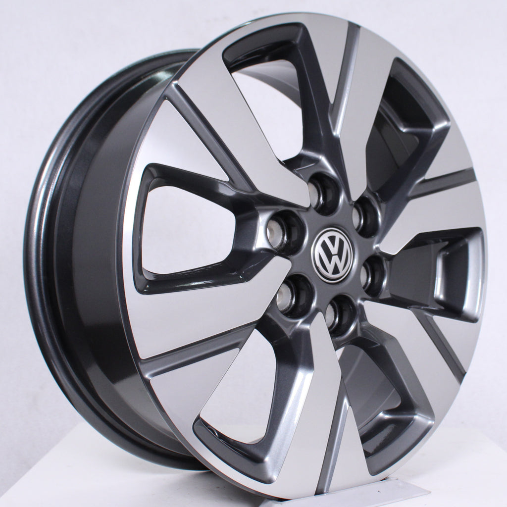 17 Zoll original VW Transporter T7 S741-EB S741-FD Alufelgen (26aa2)