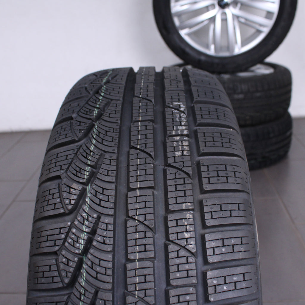 19 Zoll Original VW Tiguan II AD1 Allspace 5NA601025N Alufelgen Winterreifen (6c8ac)