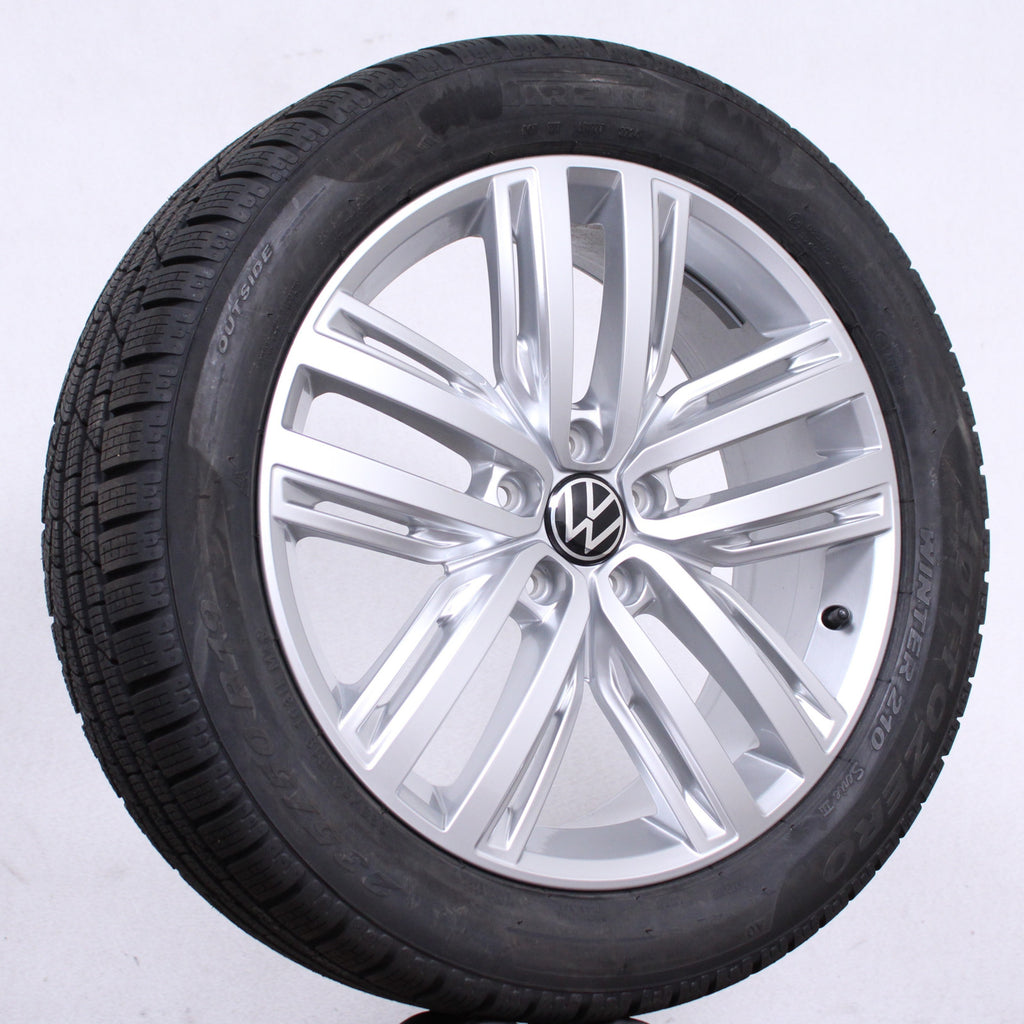 19 Zoll Original VW Tiguan II AD1 Allspace 5NA601025N Alufelgen Winterreifen (6c8ac)