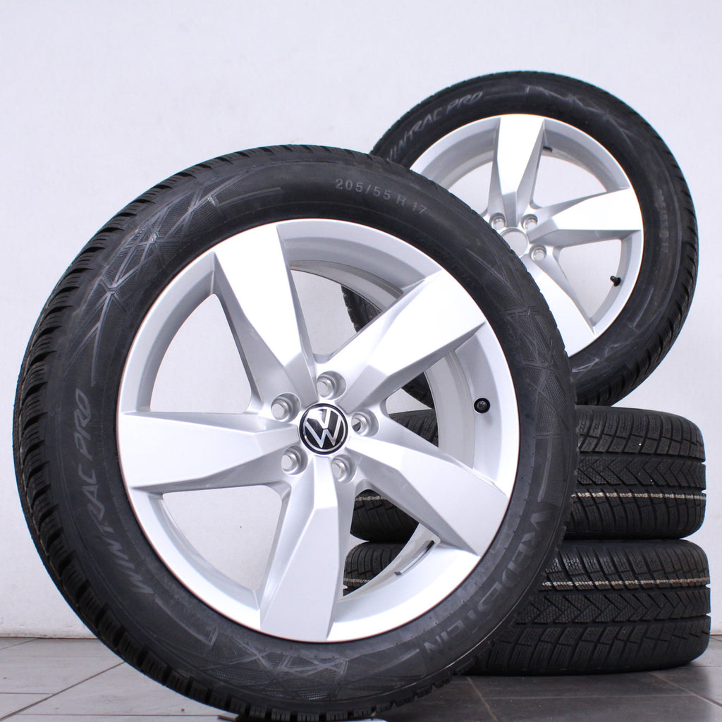 17 Zoll original VW T-Cross C11 Taigo 2GM601025A Alufelgen Winterreifen (5ea0f)