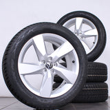 17 Zoll original VW T-Cross C11 Taigo 2GM601025A Alufelgen Winterreifen (aae15)