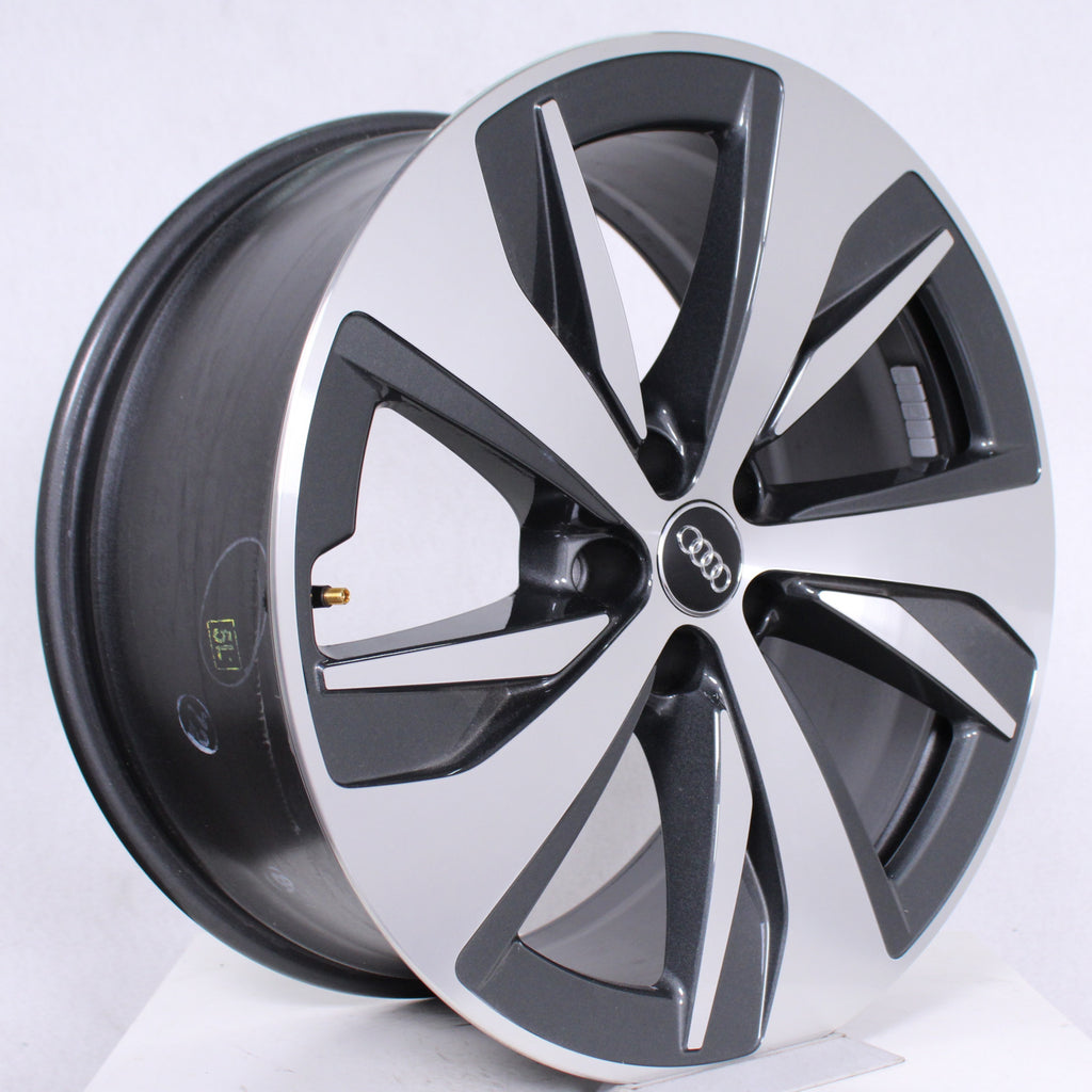 20 Zoll original Audi E-tron 4KE Q8 E-tron 4KE601025AF Alufelgen (838e7)