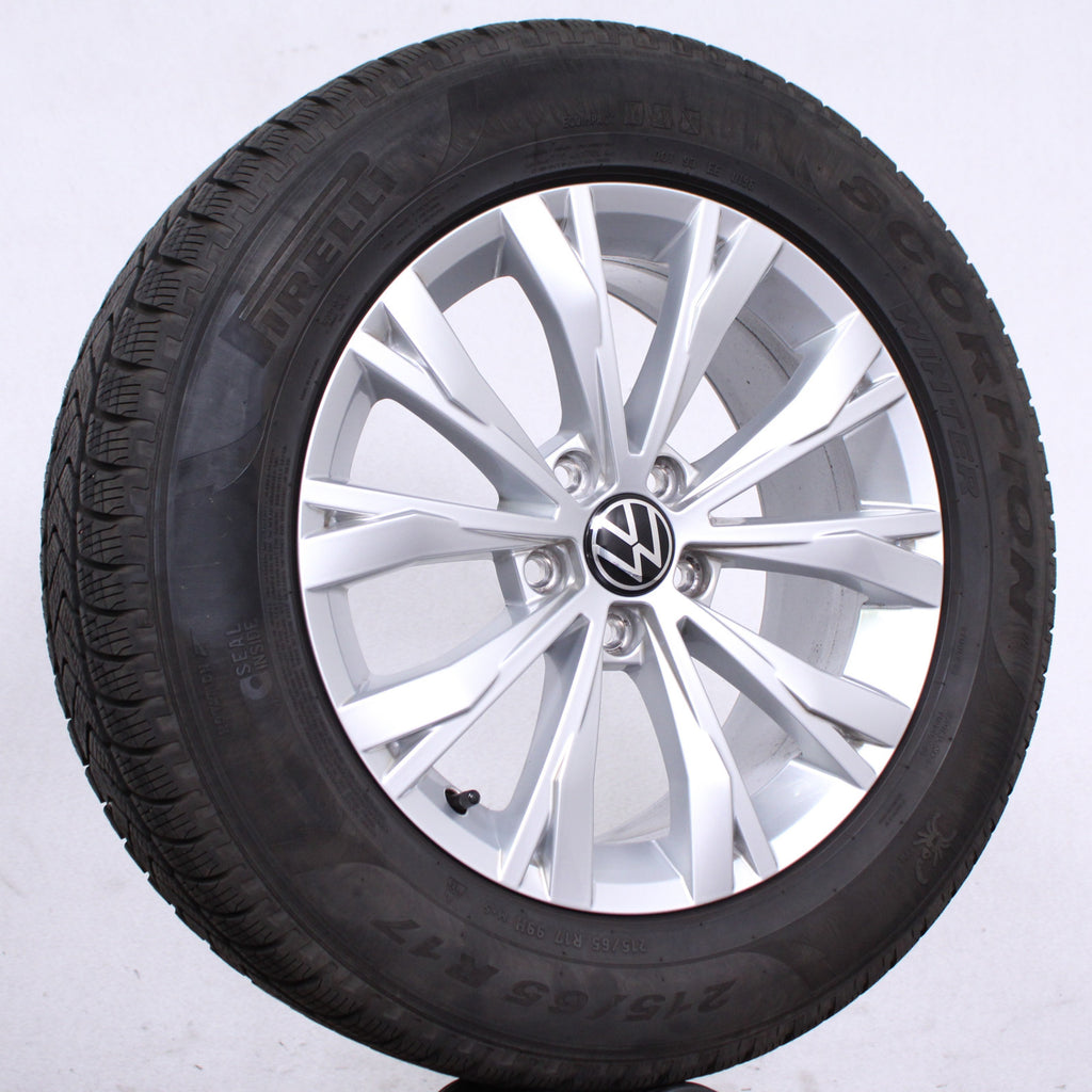 17 Zoll original VW Tiguan ll Allspace 5NA 5NA601025 Alufelgen Winterreifen (2c40c)