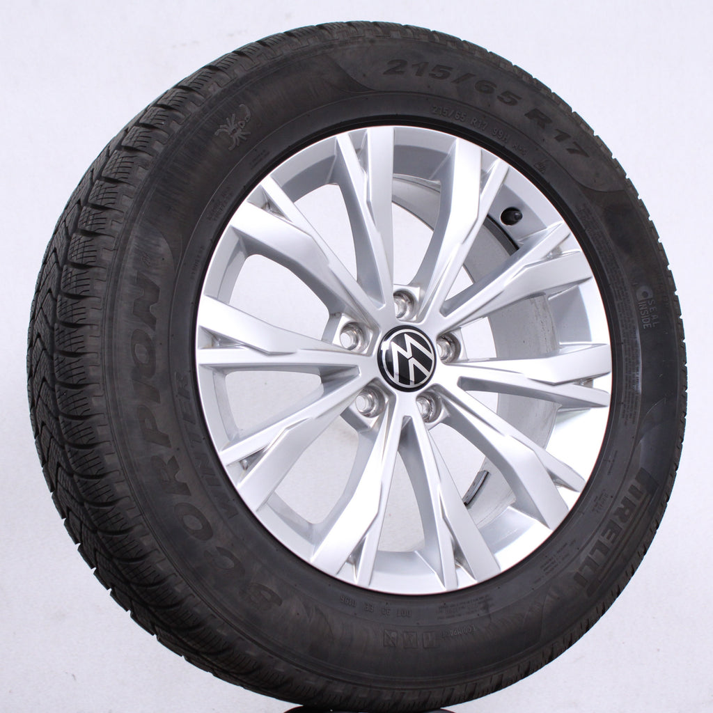 17 Zoll original VW Tiguan ll Allspace 5NA 5NA601025 Alufelgen Winterreifen (2c40c)