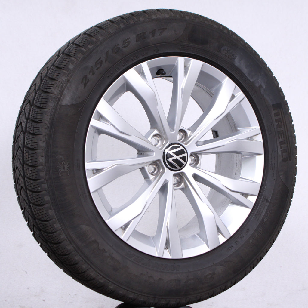 17 Zoll original VW Tiguan ll Allspace 5NA 5NA601025 Alufelgen Winterreifen (2c40c)