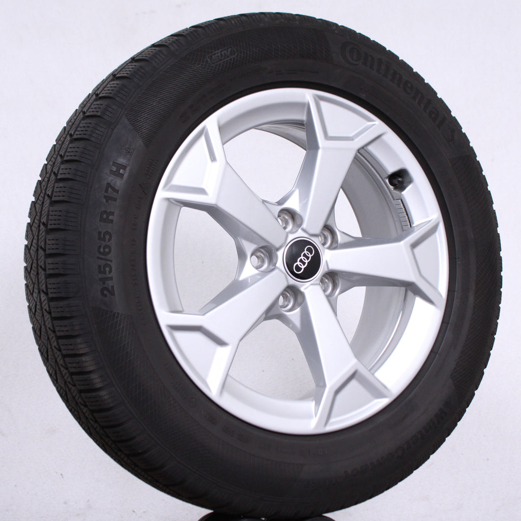 17 Zoll original Audi Q3 F3 II 83A 83A601025AL Alufelgen Winterreifen (01440)