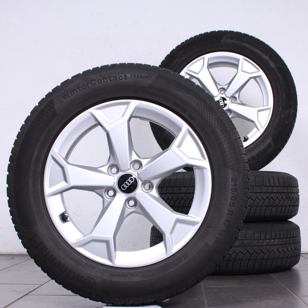 17 Zoll original Audi Q3 F3 II 83A 83A601025AL Alufelgen Winterreifen (01440)
