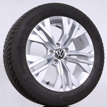 Laden Sie das Bild in den Galerie-Viewer, 17 Zoll original VW Passat Alltrack 3G Arteon 3H Alufelgen Winterreifen (c15d8)