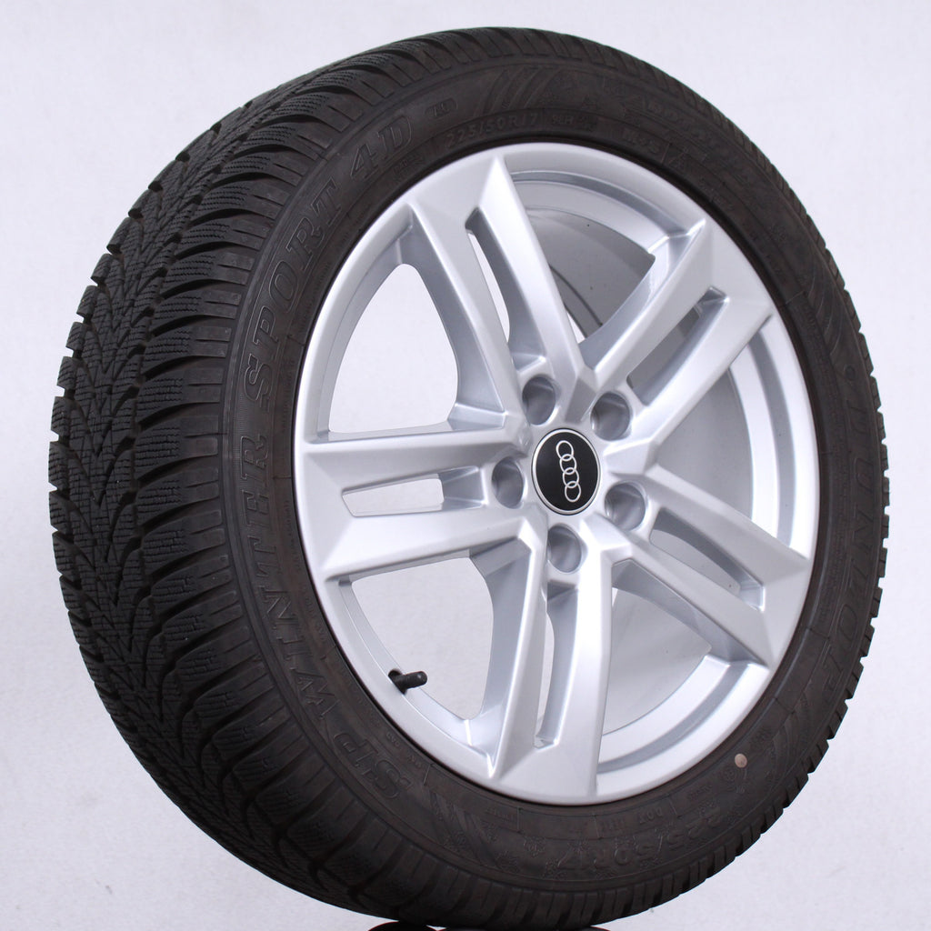 17 Zoll original Audi A4 S4 8W B9 8W0601025P Alufelgen Winterreifen (5dd56)