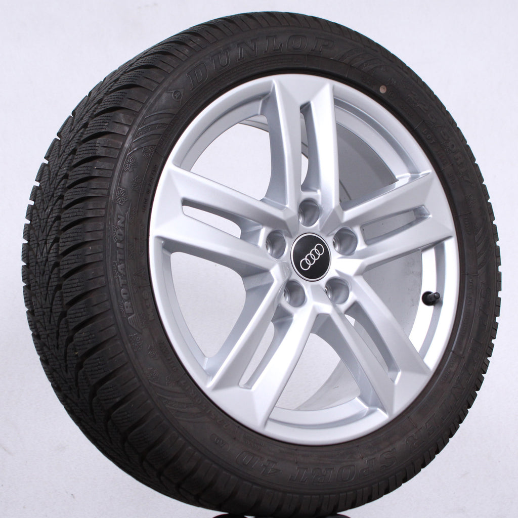 17 Zoll original Audi A4 S4 8W B9 8W0601025P Alufelgen Winterreifen (5dd56)