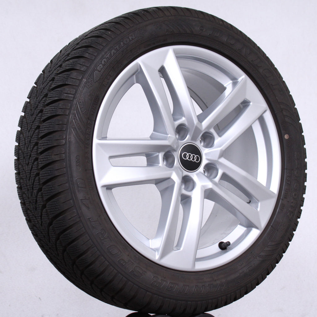 17 Zoll original Audi A4 S4 8W B9 8W0601025P Alufelgen Winterreifen (5dd56)